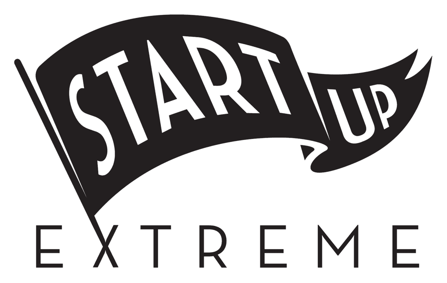 Logo at the time: Start Up on a waving flag, Extreme below